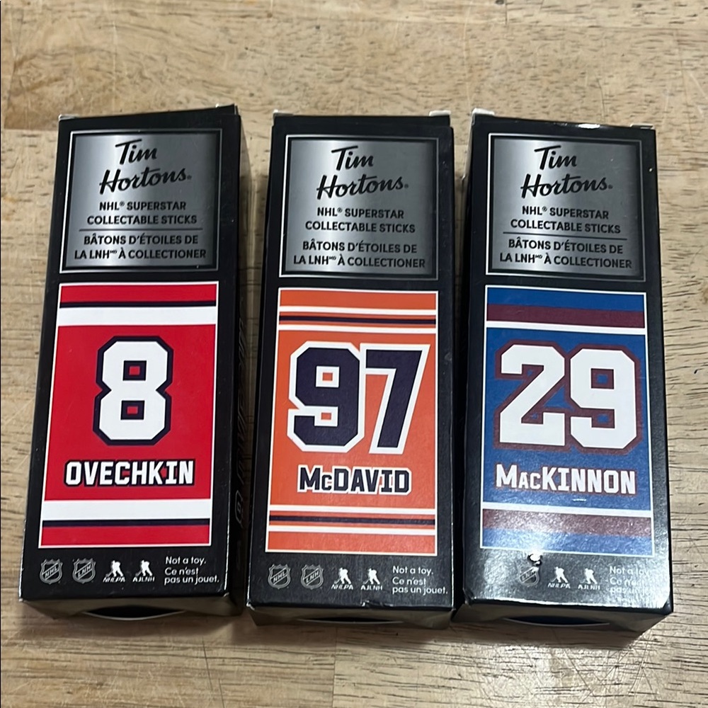 Tim Hortons NHL Collectible Sticks Set 2019